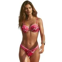 LIPSY Balconette-Bikini-Top Lipsy Balconette-Bikinioberteil mit Wirbelmuster (1-St)