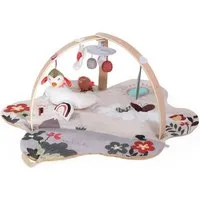 BabyGo Spielbogen Krabbeldecke Bianca Activity Center 3D-Activity-Spielmatte, Entspricht den Normen EN 71-1, EN 71-2, EN 71-3.