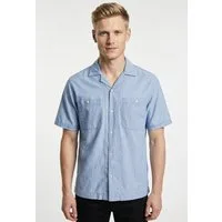 Jack & Jones Kurzarmhemd JPRBLUMAX VINTAGE S/S RESORT SHIRT mit Brust Taschen