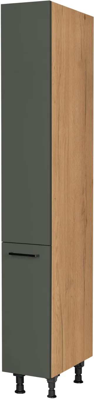 nobilia Apothekerschrank ""Easytouch", mit 5 Einhängekörben, Breite 30 cm, Höhe 216,6 cm," vormontiert, Ein- und Auszugsdämpfung SoftStoppPro