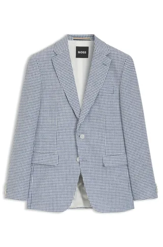 BOSS Menswear Black - H-Hutson-262 Open Blue - Gr. - 52