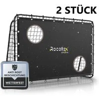 Racetex Fußballtor Racetex 2er Set Fußballtor mit Torwand, ⚽UNSERE EMPFEHLUNG