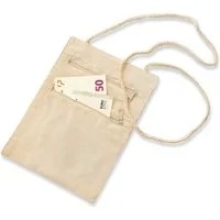 EDUPLAY Experimentierkasten Umhängegeldbeutel Brusttasche mit zwei Fächern, Baumwolle, 14 x 17 x
