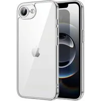 SmartUP Smartphone-Hülle für iPhone 17e Transparent Silikon Ultra Slim Case Handyhülle 6,1 Zoll, Silikon Schutzhülle mit Kameraschutz