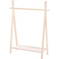 Home & styling collection Garderobenhaken Kinder-Kleiderbügel, 80 x 30 x 100 cm, Holz - Home Styling Collection