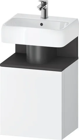 Duravit Qatego Waschtischunterbau wandhängend Weiß Matt 440x350x645 mm - QA4076L49180000 QA4076L49180000
