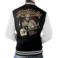 GASOLINE BANDIT® Collegejacke für Rockabilly Rock'n Roll Fans: Old School
