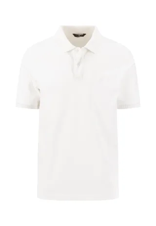 FYNCH-HATTON - Polo, Compact Cotton new offwhite - Gr. - 3XL