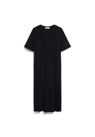 Armedangels - XELINAA JERSEY MIDI DRESS black - Gr. - XS