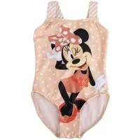 Disney Minnie Mouse Badeanzug Mädchen One Piece Badeanzug Urlaub Strand Schwimmbad (Packung)