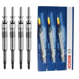 4 Bosch Gl?hkerzen GLP070 Alfa Romeo Citroen Fiat Ford Opel Peugeot Renault