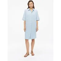 s.Oliver Minikleid Kleid Musselin-Kleid im Relaxed Fit mit Fledermausärmeln