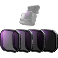 Neewer FL-91 4x ND/PL Filter Set für Insta360 Ace Pro 2, ND8-ND64 Foto-Filter-Sets (Bequeme Schnappbefestigung)