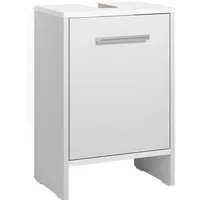 Vicco Waschbeckenunterschrank Karli, Weiß, 38.2 x 57 cm mit der Tür (1-St)