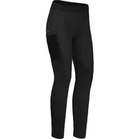 Bergson Fahrradhose SUNDRA COMFORT (mit Sitzpolster) Damen Fahrradhose, bielatisch, tight, Normalgrößen, schwarz