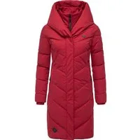Ragwear Steppmantel Natalka stylischer, gesteppter Winterparka mit gefütterter Kapuze