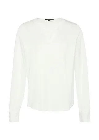 comma - T-Shirt weiß - Gr. - 42
