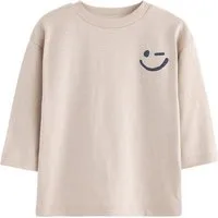 Next Langarmshirt Langarmshirt, Semi unifarben (1-tlg)