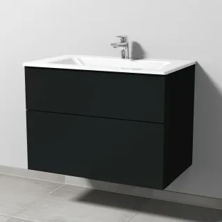 Sanipa 3way Glas-Set Glas-Waschtisch und Unterbau (SP202) 582x800x487 SP2021V