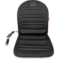 HEYNER Autositzauflage Auto-Sitzauflage schwarz 12 V für Zigarettenanzünder für Vordersitz, 1-tlg.
