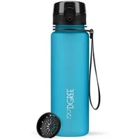720°DGREE Trinkflasche Trinkflasche uberBottle softTouch mit Sieb sky blue 0,5l