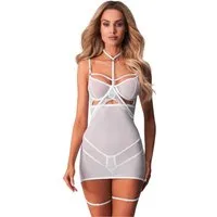 Obsessive Negligé Negligé Arrowel weiß sexy