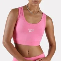 Reebok Sport-BH ID COTTON BRALETTE aus Baumwolle und Elasthan, maschinenwaschbar, mit Baumwollanteil