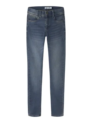 NAME IT - NKFPOLLY SKINNY JEANS 1212-TX NOOS Medium Blue Denim - Gr. - 158