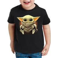 style3 T-Shirt Chibi Yoda mini mando kopfgeldjäger mandalorian star wars