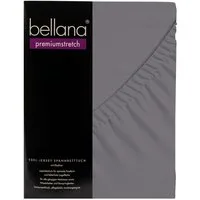 bellana Spannbettlaken Bellana premiumstretch, Jersey, Gummizug: rundum, (1 Stück), 165g/m², 95% gekämmte Mako Baumwolle, 5% Elasthan