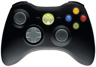 Microsoft Xbox 360 Wireless Controller schwarz