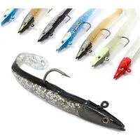Croch Wurmhaken QT01, (10-St), 10 x Gummifisch Set 11cm 18.5g