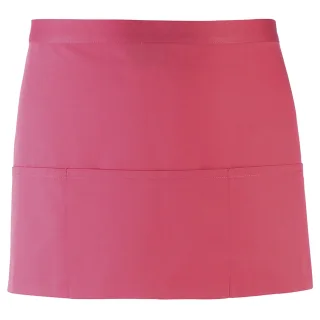 Premier Ladies/Womens Colours 3 Pocket Schürze (2er Pack) (Fuchsia)