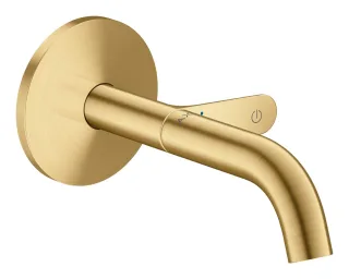 Hansgrohe Waschtischmischer AXOR One Unterputz Wandm. 160mm Select brushed gold optic, 48180250 48180250
