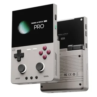 [128G] TRIMUI Brick Pro TG4040 14000+ Games Retro Handheld Game Console 3.95-inch IPS Screen 5000mAh Battery Dual Hall J