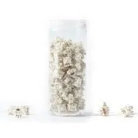 Gateron G Pro 3.0 White Switch-Set, Tastenschalter weiß/transparent, 110 Stück