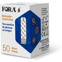 FORA Blutzucker-Teststreifen BG, 50-tlg.