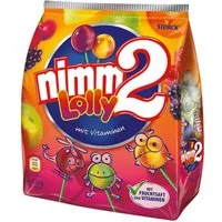 NIMM2 Süßigkeit nimm2 Lolly, Lollis, 12 Stück