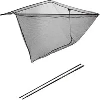 MIKADO Total Fishing Angelkescher Karpfenkescher Landing Net - Intro Carp 2 - 2 sec. 180cm - Kescher, Massiv und Robust