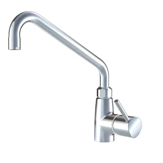 KWC Hebelmischer, Schwenkauslauf Gastro ganzchrom Ausladung 300 24501044000