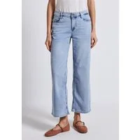 STREET ONE Comfort-fit-Jeans Middle Waist