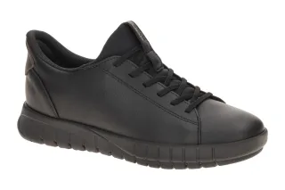 Geox D657SC FLEXTRIDE PLUS Damen Sportliche Slipper Schwarz Uni - Black