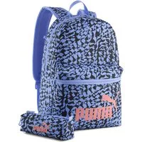 PUMA Rucksack PHASE AOP BACKPACK SET (2-tlg), für vielseitige Einsätze, sportlicher Stil