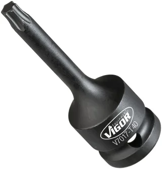 VIGOR Schlagschrauber Schraubendreher-Einsatz, 1/2 Zoll, Innen TORX® Profil - V7017-T40