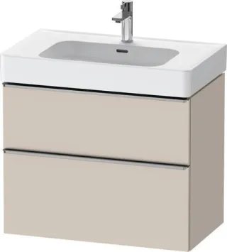 Duravit D-Neo Waschtischunterbau wandhängend Taupe Matt 784x452x625 mm - DE4377070910000 DE4377070910000
