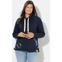 Laurasøn Sweatshirt Sweatshirt mit Stehkragen Langarm