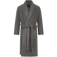 G-STAR Bademantel ARGON, DRESSING GOWN, Midilänge, Kunstfaser, Schalkragen, Gürtel, Morgenmantel mit Schalkragen