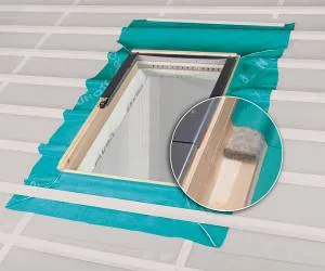 Fakro XDP-Set – Dampfdurchlässiger Folienanschluss