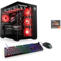 CSL Sprint V28991 Gaming-PC (AMD Ryzen 7 Ryzen 7, GeForce RTX 5070, 32 GB RAM, 1000 GB SSD, Wasserkühlung)
