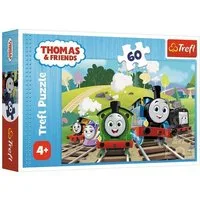 Trefl Puzzle Puzzle 60 - Thomas die Lokomotive, 99 Puzzleteile